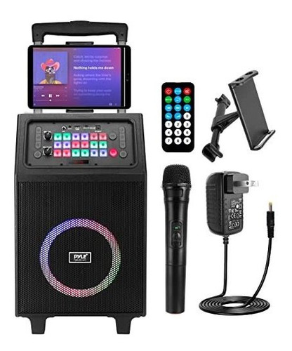 Sistema De Altavoces Pa Portátil De Karaoke Altavoz Bt Rec