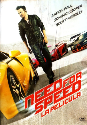 Need For Speed ( Aaron Paul ) Dvd Original / Ver Descripción