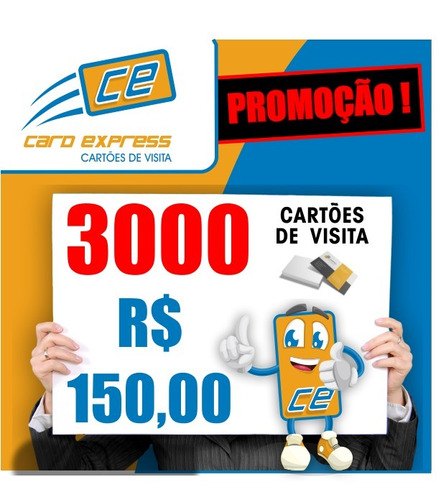 3000 Cartões De Visita