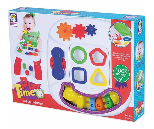 Imagem 4 de 4 de Mesinha Divertida Educativa Play Time Cotiplás Brinquedos