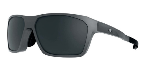 Oculos Ciclismo Hb Presto Grafeno Lentes Black Gray Cinza