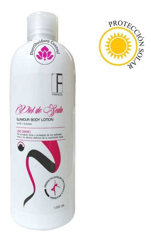 Crema Líquida Piel De Seda Body Lotion Corporal Francis® 1lt