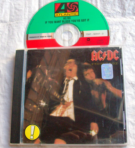 Ac / Dc - If You Want Blood You've Got It (1978) Cd 1998 E 