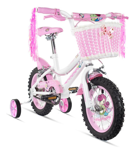 Bicicleta Para Niña R12 Nice Girl Infantil Varios Colores