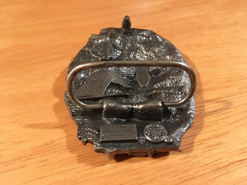 Hebilla Metal Cinto Vietnam Veteran Siskiyou Buckle Usa 1989