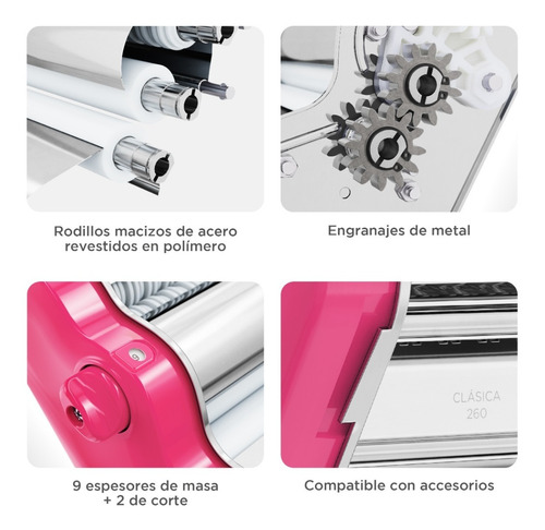 Imagen 4 de 9 de Pastalinda Máquina Clásica 260 Fucsia