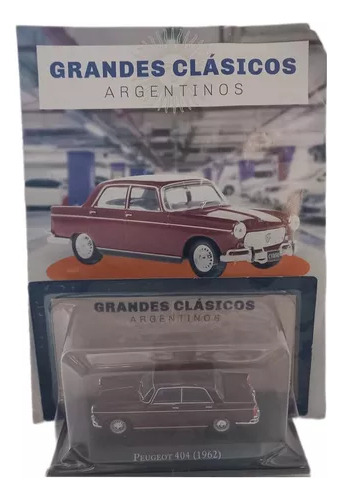 Grandes Clasicos Argentinos Peugeot 404 1962 N12