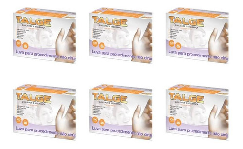 Imagem 1 de 1 de Talge Luva Vinil M C/100 (kit C/06)