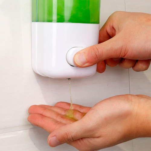 Imagen 4 de 7 de Dispensador Despachador De Jabón Y Gel Antibacterial 380ml