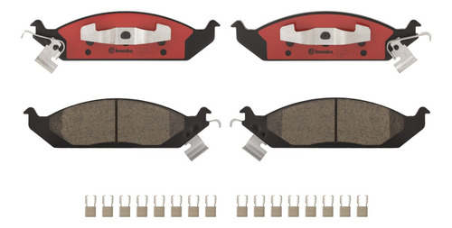 Balatas Brembo Chrysler Stra. Ja 2.0 Le 1996-2000 Cerá. Del