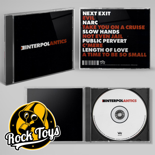 Interpol - Antics 2004 Cd Vers. Usa (Reacondicionado)