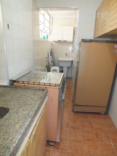 Apartamento Com 1 Dorm, Boqueirão, Santos - R$ 230 Mil, Cod: 1258 - V1258