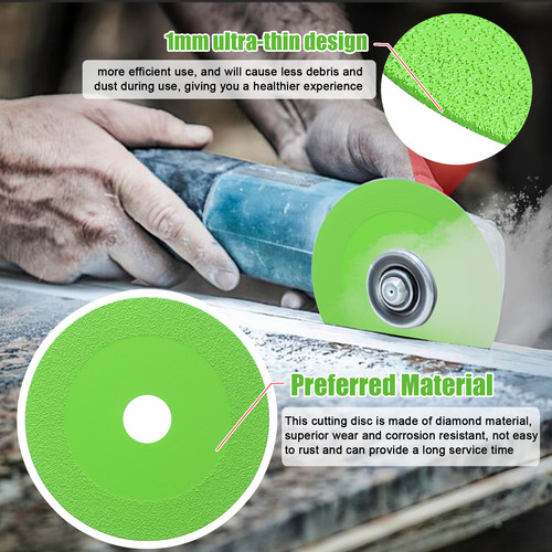Disco De Corte De Vidrio Multifuncional De 100 Mm Ceramic Gr