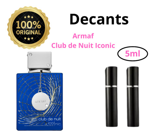 Muestra De Perfume O Decant Armaf Club De Nuit Iconic 