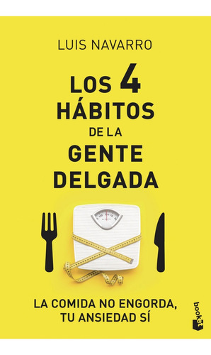 Libro Los 4 Hábitos De La Gente Delgada - Navarro Sanz, Lui