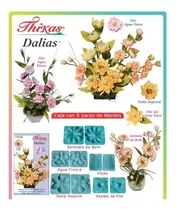 Comprar Moldes Para Flores De Foamy Dalias Con 5 Pares De Moldes