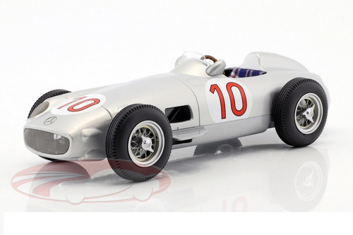 Mercedes Benz W196 # 10 Fangio Gp Belgica  1955 Escala 1/18