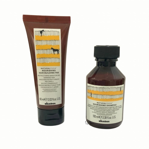 Davines Shampoo Y Acondicionador Nourishing Tamaño Viaje