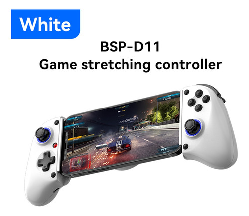 Controlador De Juego Telescópico D11 Rgb Phone Gamepad Con T