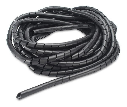 Imagen 1 de 2 de Cubre Cable -  Organizador  Cinta En Espiral 10mm -10m-