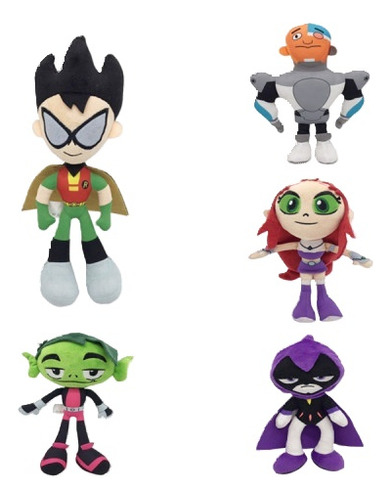 Película De Anime Teen Titans Attack, Peluche, Dibujos Anima