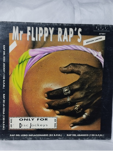 Mr Flippy Rap's Only For Disc Jockeys Vinilo 