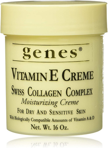 Imagen 1 de 1 de Crema Genes Vitamina E 16oz 100% Original