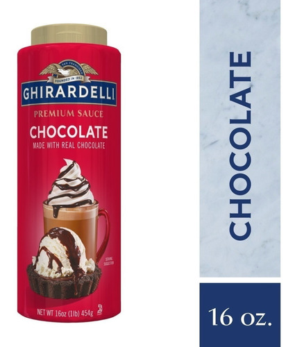 Ghirardelli Chocolate Liquido Premium  Importado