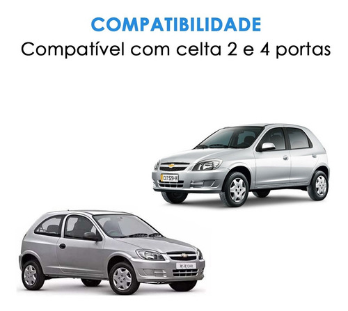 Imagem 2 de 6 de Rack Bagageiro Teto Celta 2008 2009 2010 2011 2012 2013 2014