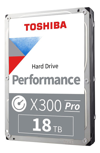 Toshiba X300 Pro Hdwr51jxzstb Nas 18tb 3.5'' Disco Duro