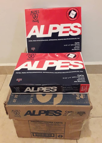 Resma Carta Alpes