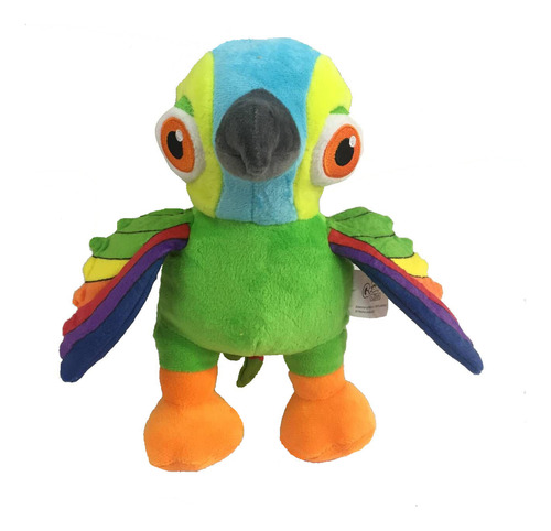 Peluche Interactivo De 8'' Lorito Pepé, La Granja De