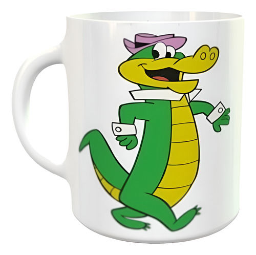 Taza Cerámica Sublimada Lagarto Juancho Mermelada Blanco Lagarto Juancho D1