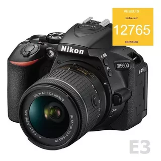 Nikon D5600 + 18-55mm Af-p Vr Seminova, Perfeita X0p1 - E3