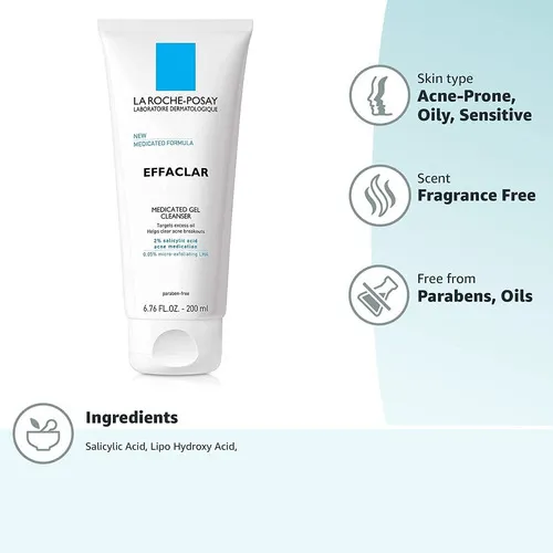 La Roche-posay Effaclar (medicated Gel Cleanser) Tipo De Piel Acne