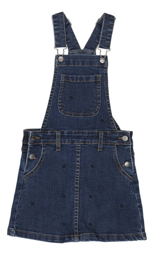 Vestido Hush Puppies Kids Gw22-drs/star Denim Para Niña