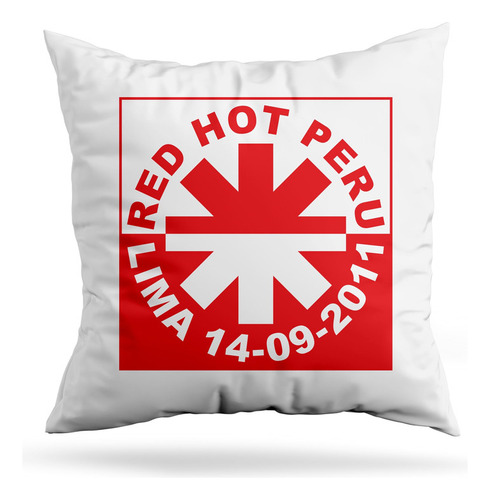 Cojin Deco Red Hot Peru (d0768 Boleto.store)