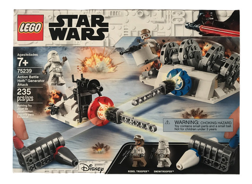 Lego Star Wars Set 75239 Batalla De Hoth Generator Attack (Usado)