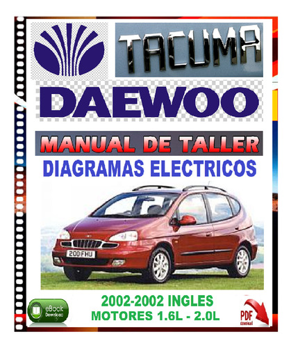 Daewoo Tacuma Manual Taller Servicio Diagramas Eléctricos 