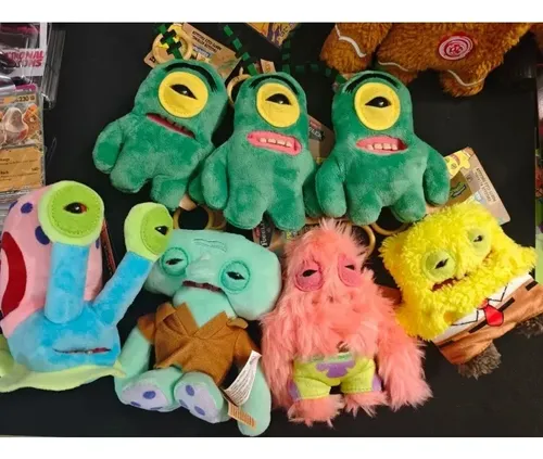 Z Yg Z Chaveiro De Pelúcia Monstro Fuggler 12 Cm Bob Full
