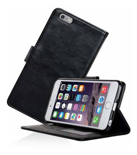 Navor Protective Flip Wallet Case Para iPhone 6s Plus Y Ipho
