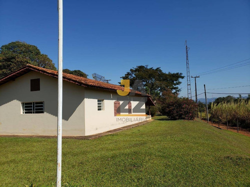 Excelente Chácara Com 3 Dormitórios À Venda, 7500 M² Por R$ 600.000 - Campinho - Bragança Paulista/sp - Ch0666