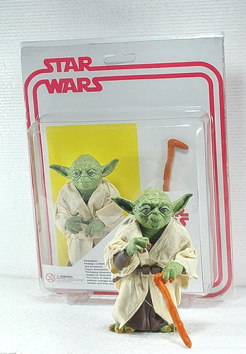 Boneco Mestre Yoda Star Wars, Proporcional 1/6, 12 Cm Realis