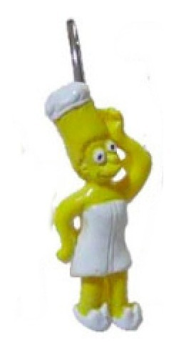 Imagen 5 de 7 de Gancho Cortina De Baño Los Simpson