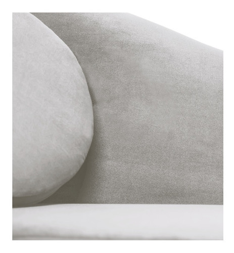 Sofá Salas Modernas Minimalistas Sillones Retro Lounge Color Nieve