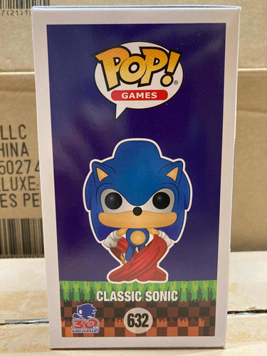 Classic Sonic 632 The Hedgehog Funko Pop Games Original