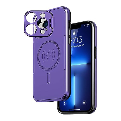 Pepmune Compatible Con iPhone 13 Pro Max Funda Magnética Mag