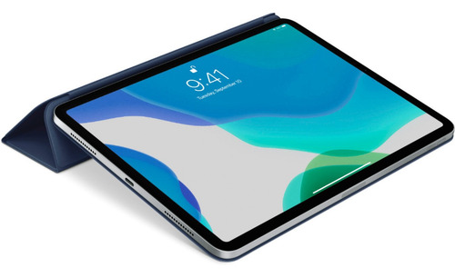 Imagen 9 de 10 de Smart Folio Case iPad Pro 12.9 M1 2021 C/ Pencil Holder Azul