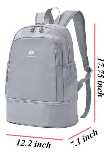Mochila Deportiva Para Mujer Con MĂșltiples Compartimentos