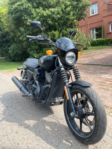 Imagen 4 de 5 de Harley Davidson 750 Street Negro 2016 9695 Km